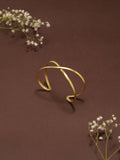 Twisty Adjustable Brass Bracelet